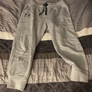 Under Armour Women Light Gray Joggers